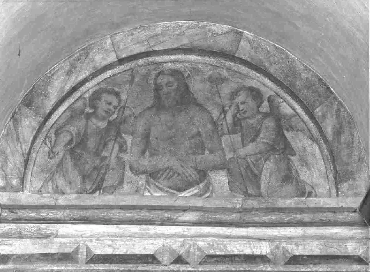 Il Moretto-243-Cristo in pietà e angeli con simboli della passione-Chiesa di san Giuseppe (BS)